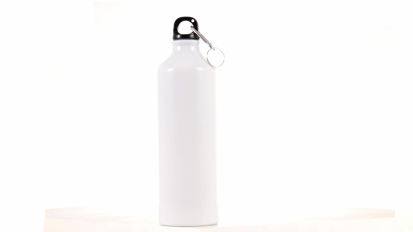 Bidon sport alb 750ml sublimabil