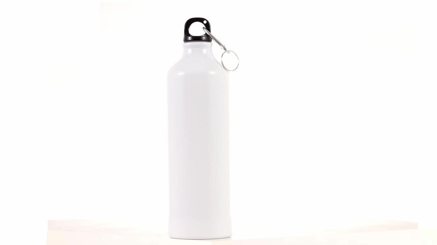 Bidon sport alb 750ml sublimabil