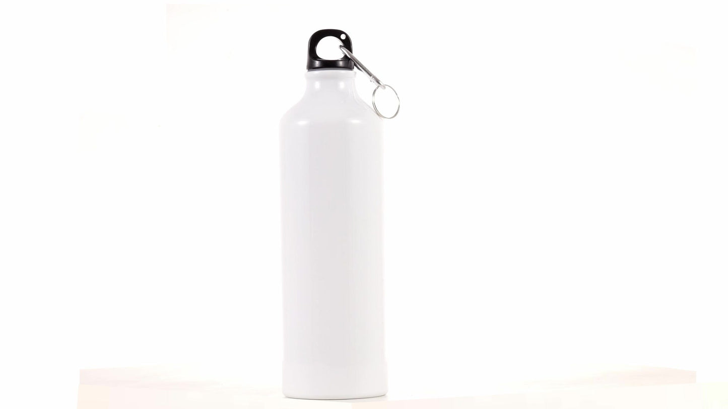 Bidon sport alb 750ml sublimabil
