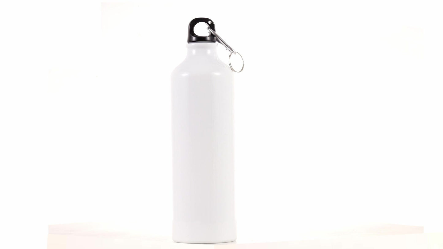 Bidon sport alb 750ml sublimabil