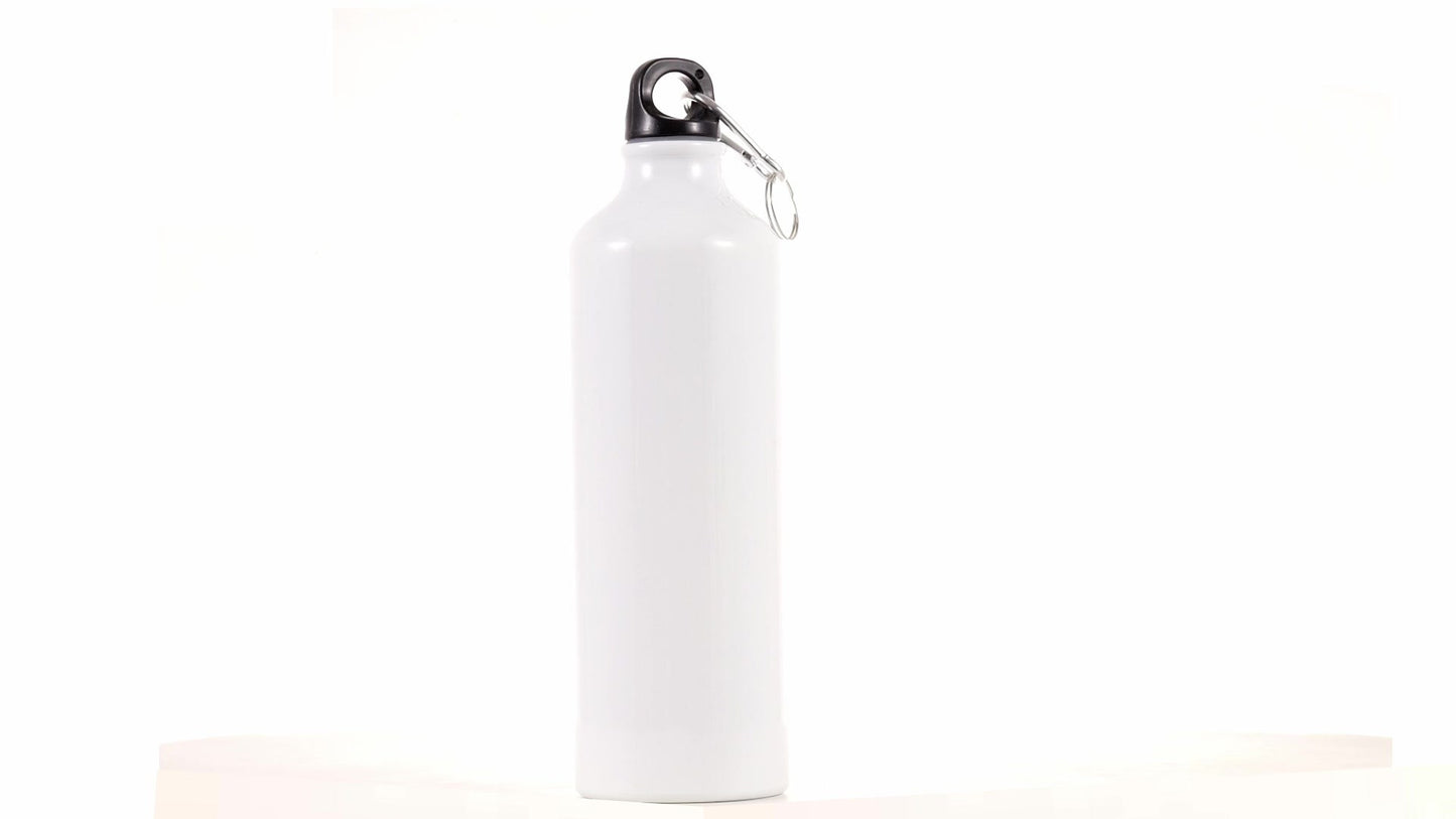 Bidon sport alb 750ml sublimabil