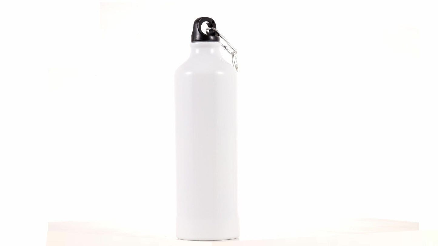 Bidon sport alb 750ml sublimabil