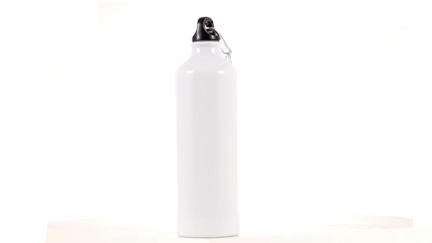 Bidon sport alb 750ml sublimabil