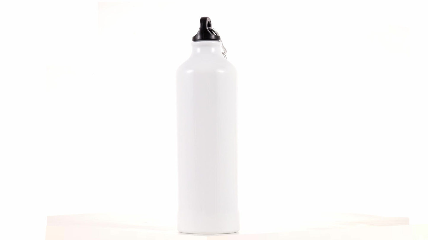 Bidon sport alb 750ml sublimabil