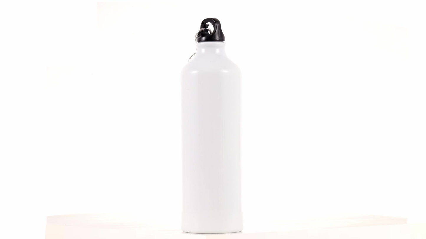 Bidon sport alb 750ml sublimabil