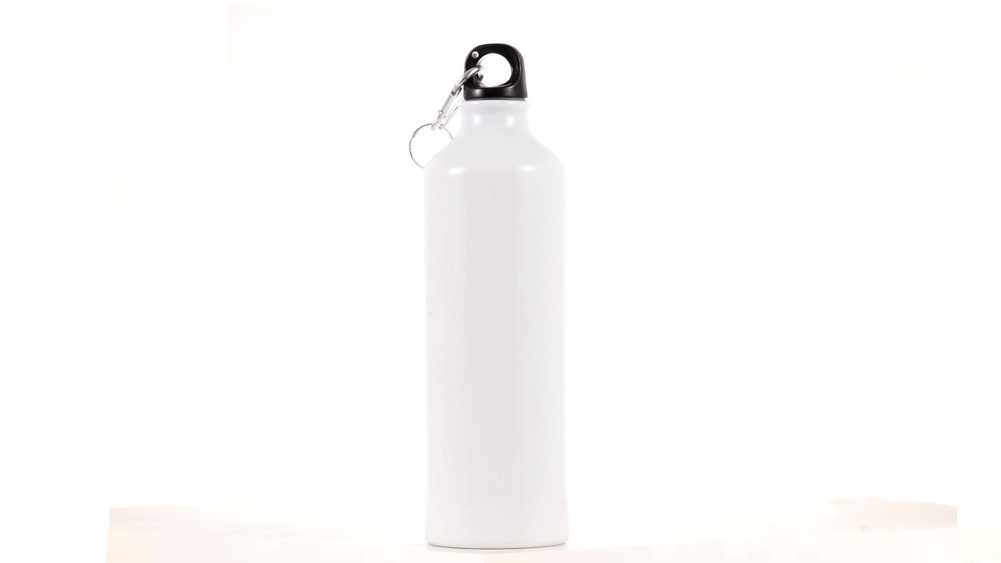 Bidon sport alb 750ml sublimabil
