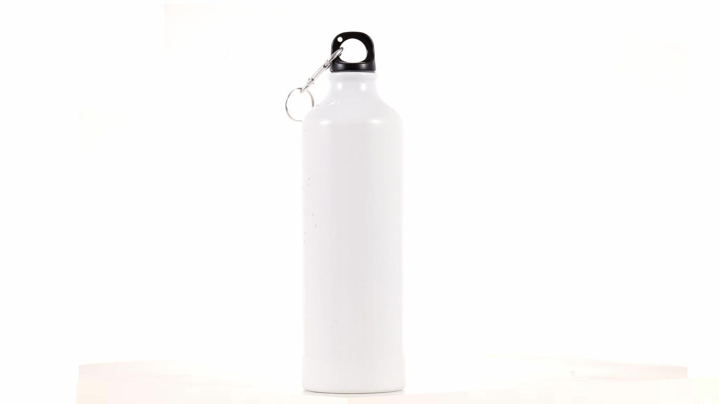 Bidon sport alb 750ml sublimabil