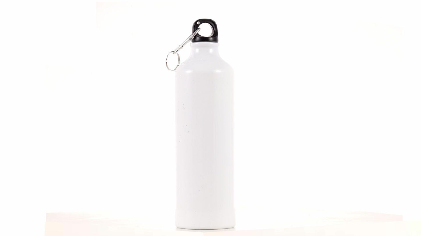 Bidon sport alb 750ml sublimabil