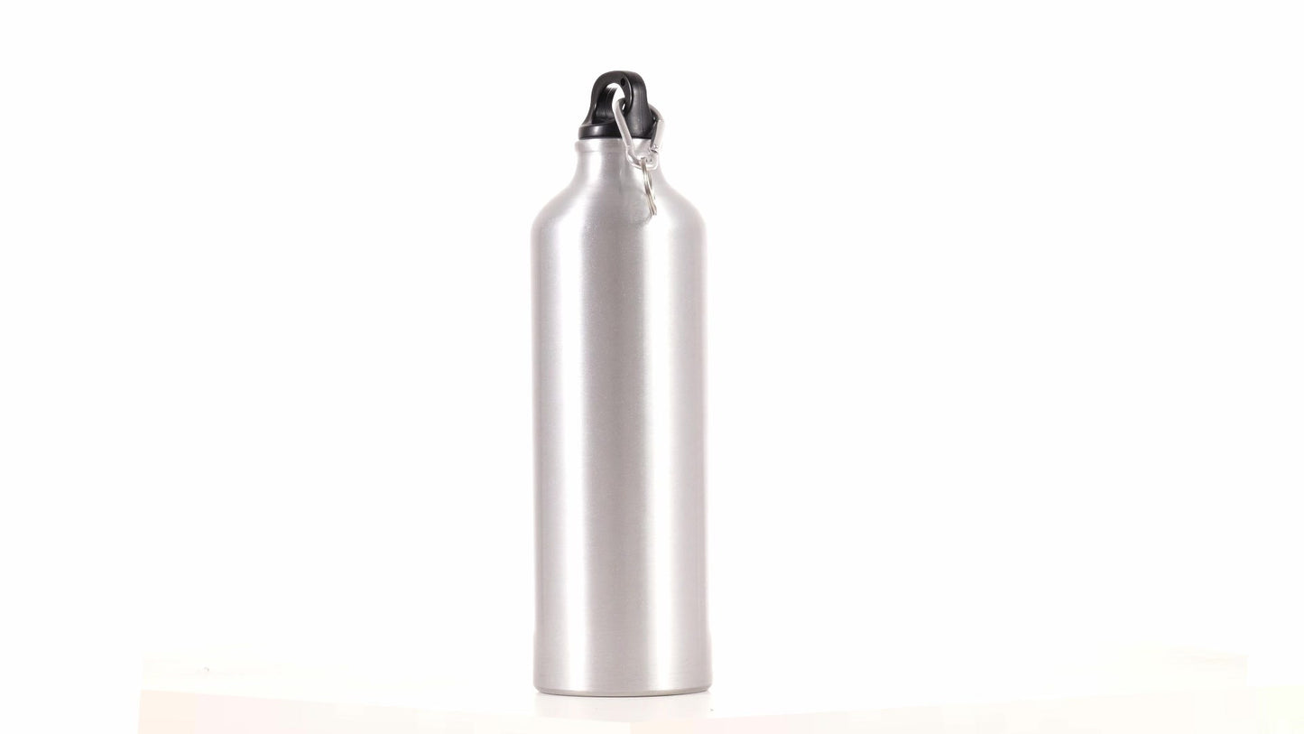 Bidon sport argintiu 750ml sublimabil