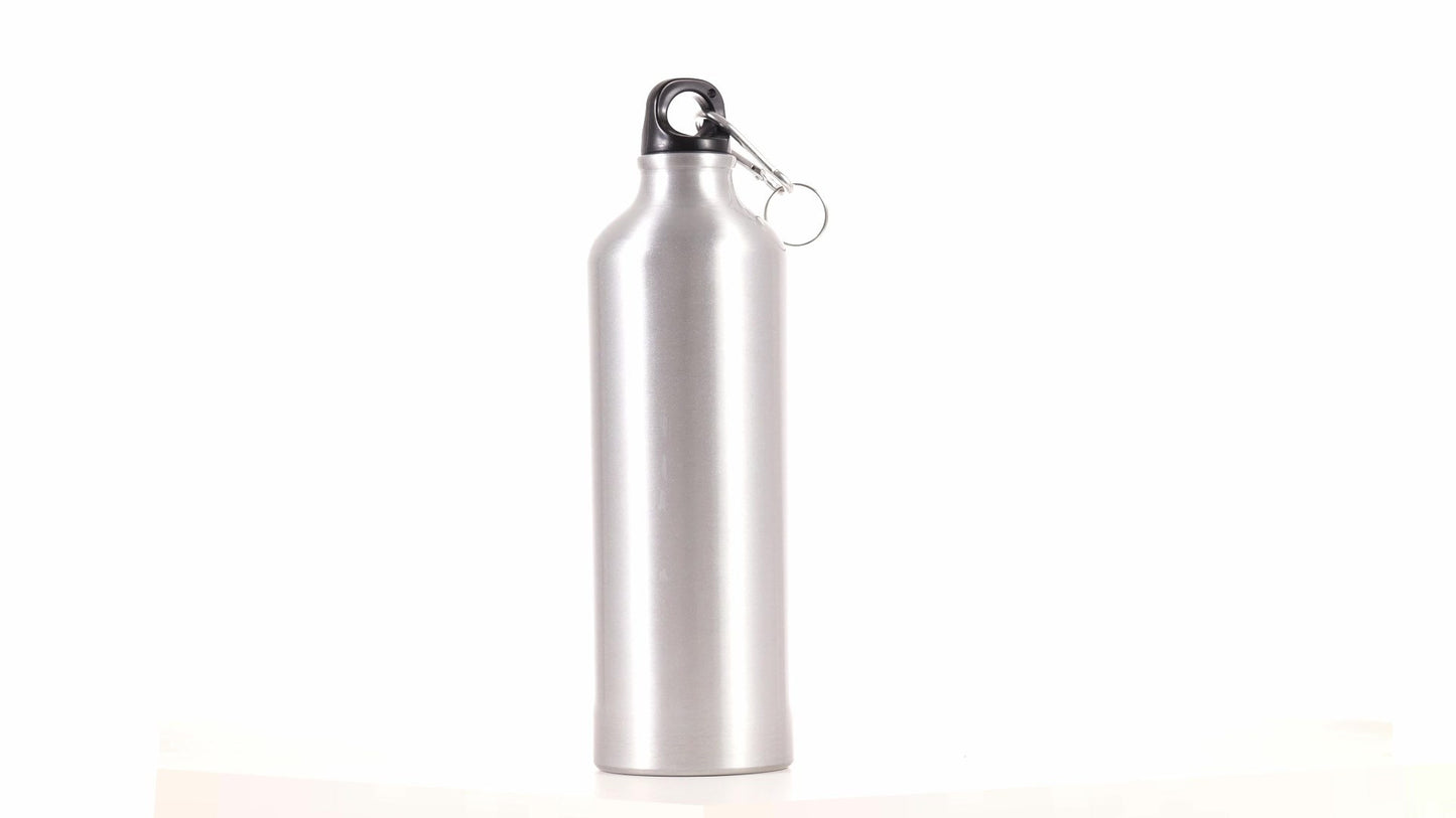Bidon sport argintiu 750ml sublimabil