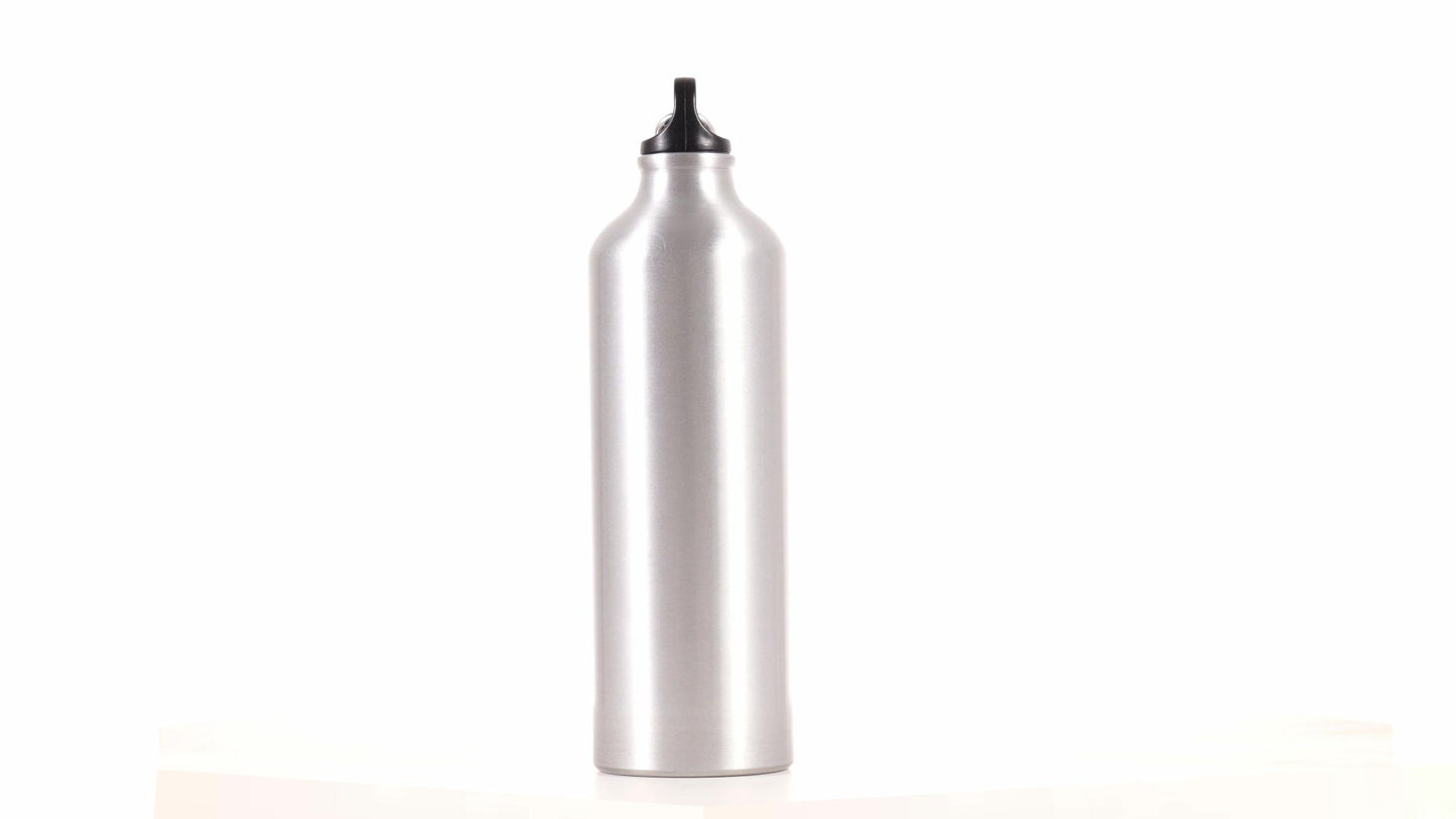 Bidon sport argintiu 750ml sublimabil