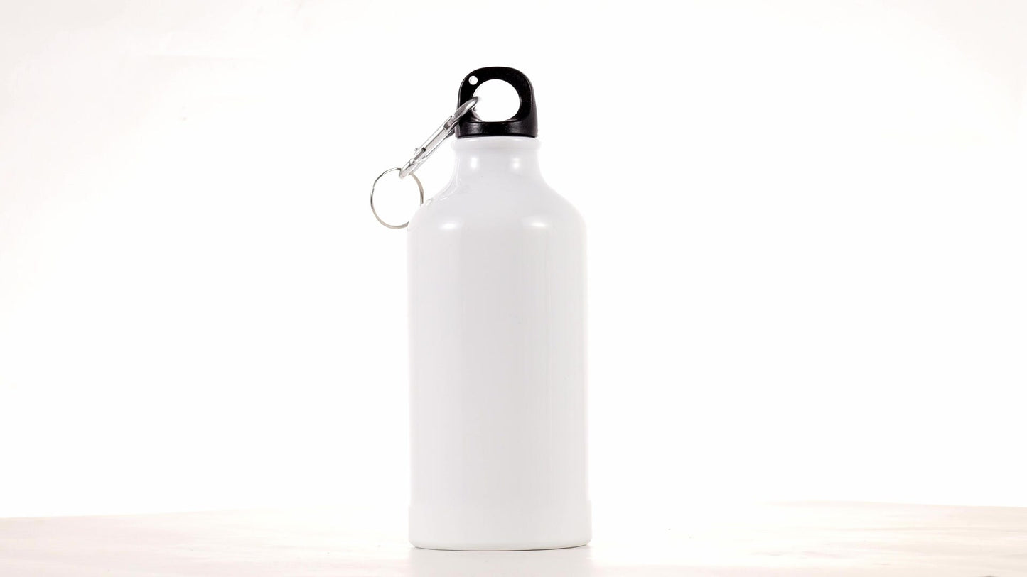 Bidon sport alb 500ml sublimabil