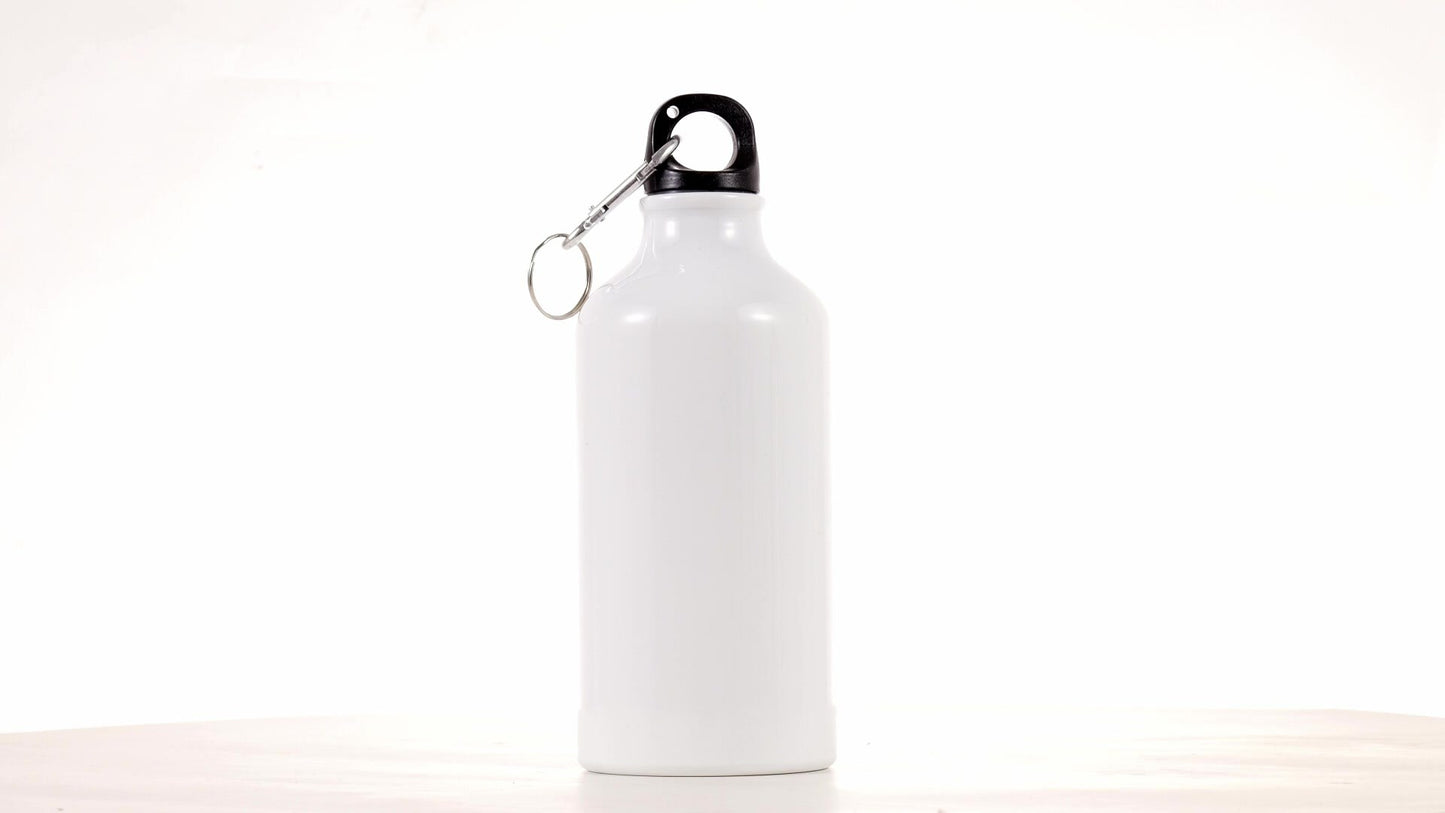 Bidon sport alb 500ml sublimabil