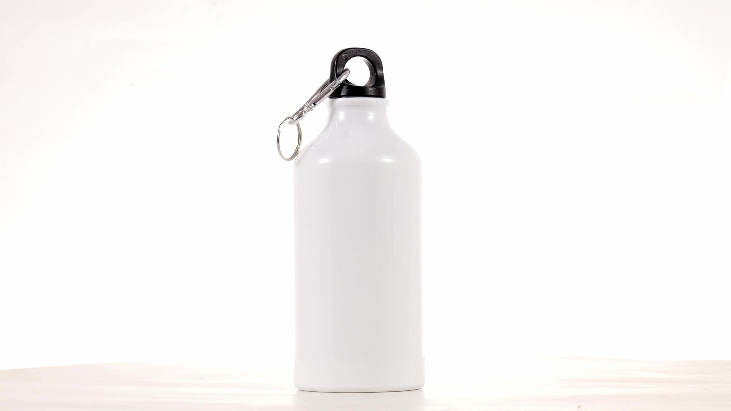 Bidon sport alb 500ml sublimabil