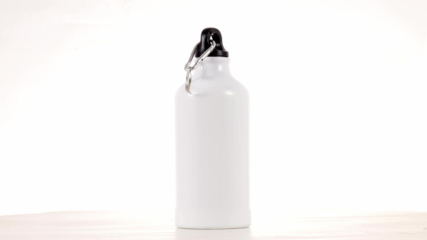 Bidon sport alb 500ml sublimabil