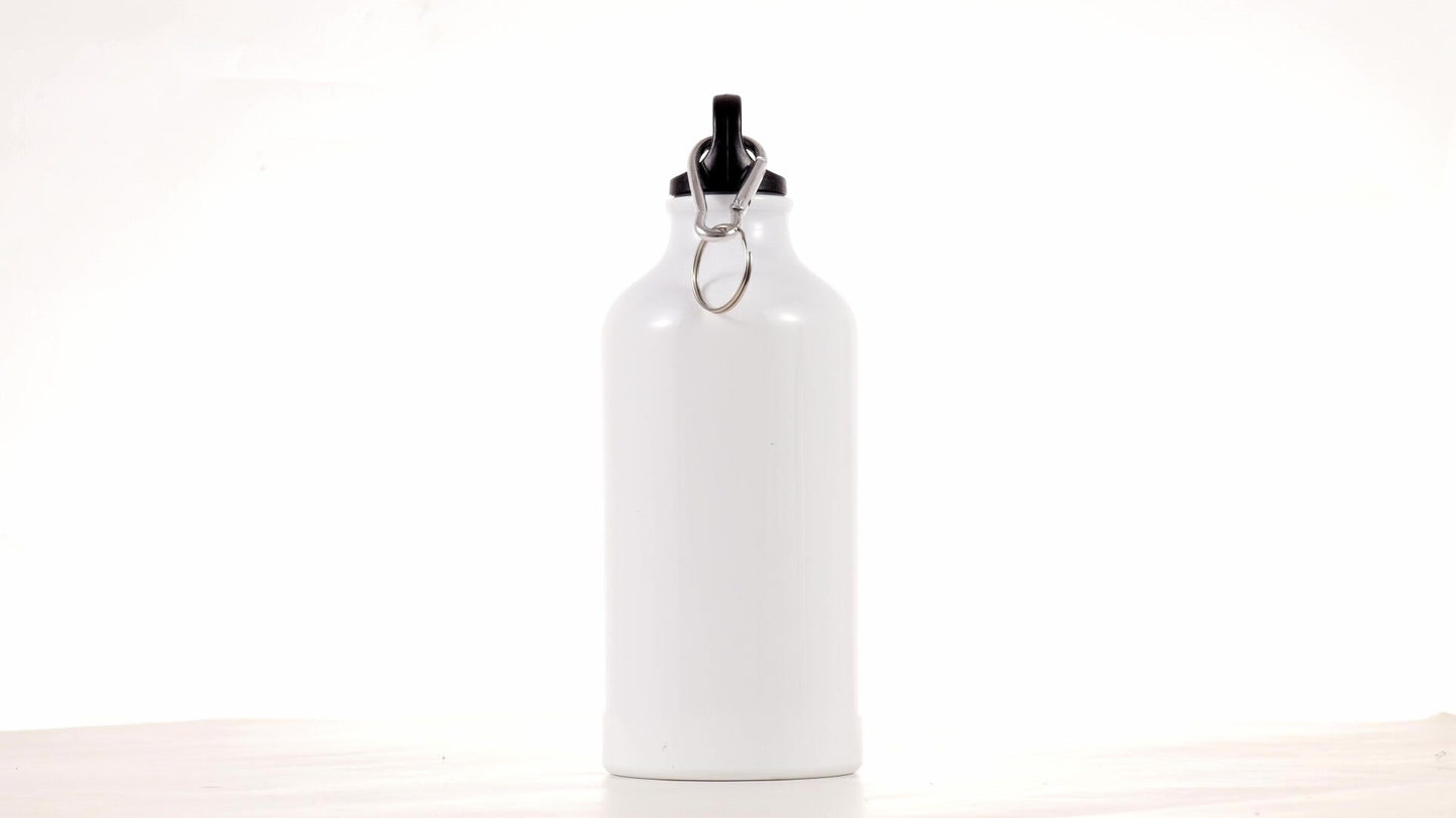 Bidon sport alb 500ml sublimabil