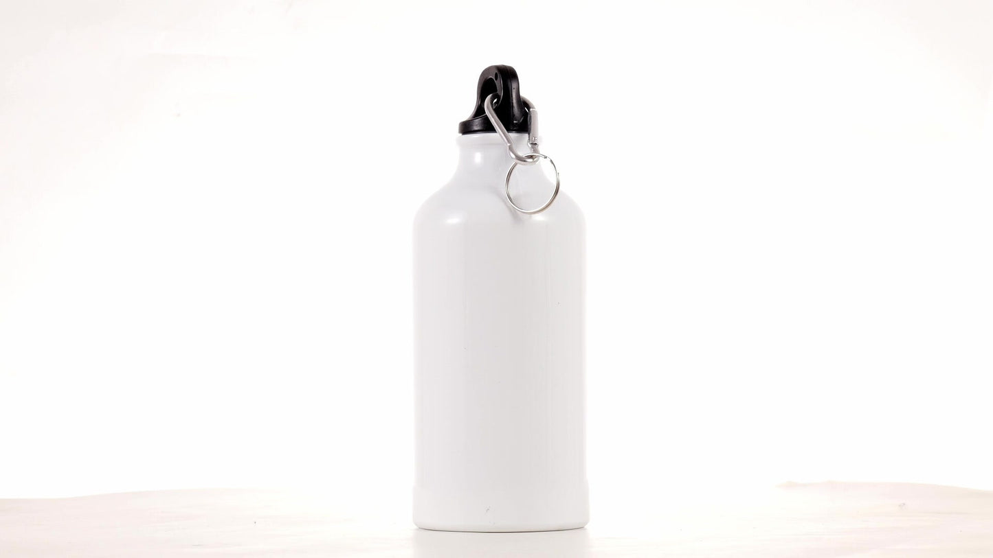 Bidon sport alb 500ml sublimabil
