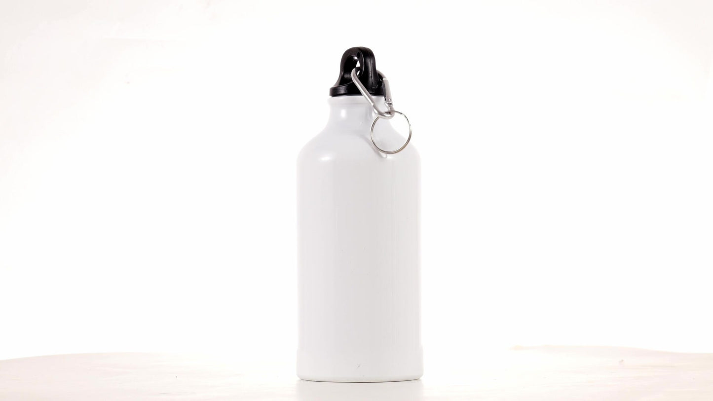 Bidon sport alb 500ml sublimabil