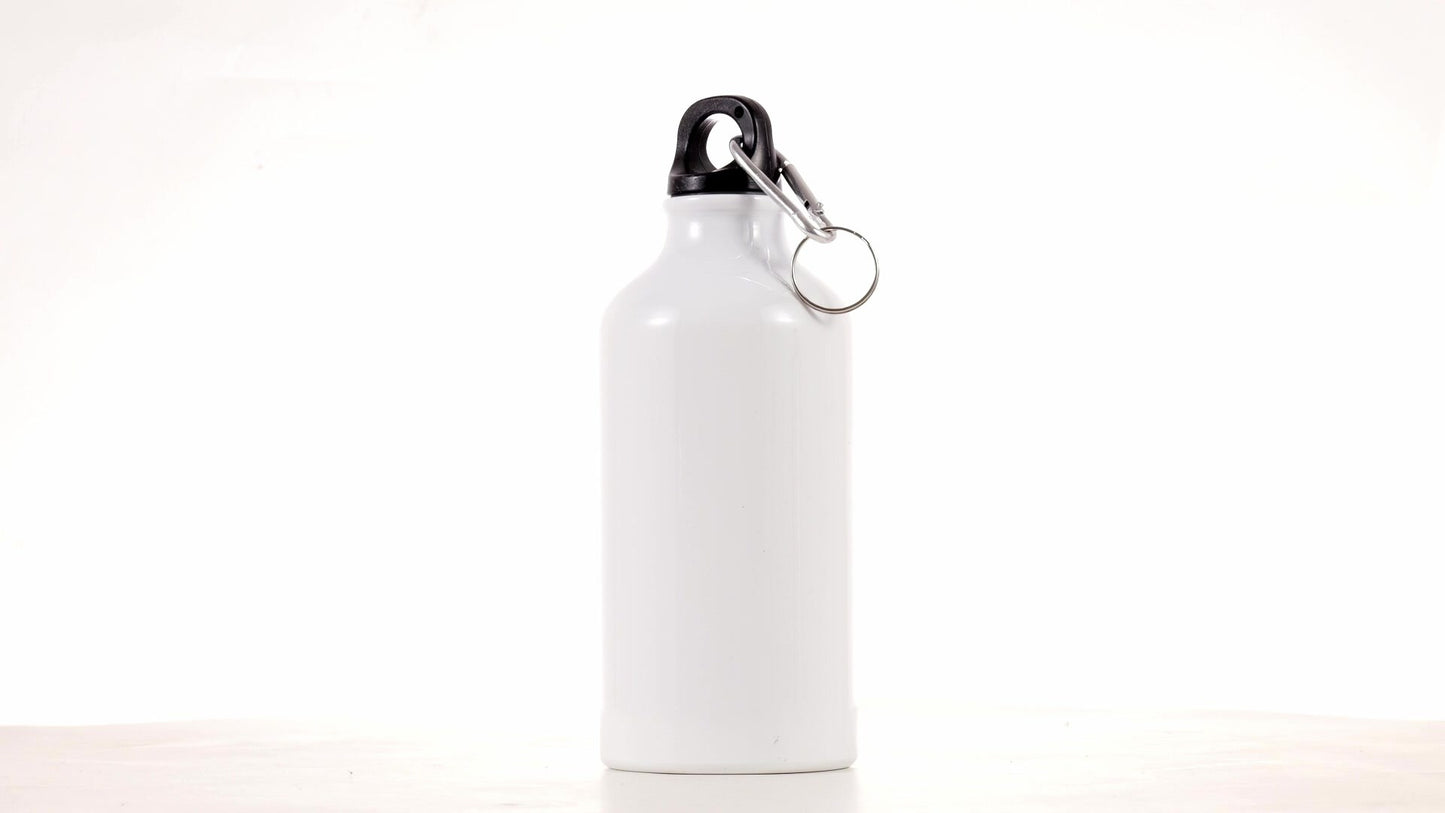Bidon sport alb 500ml sublimabil
