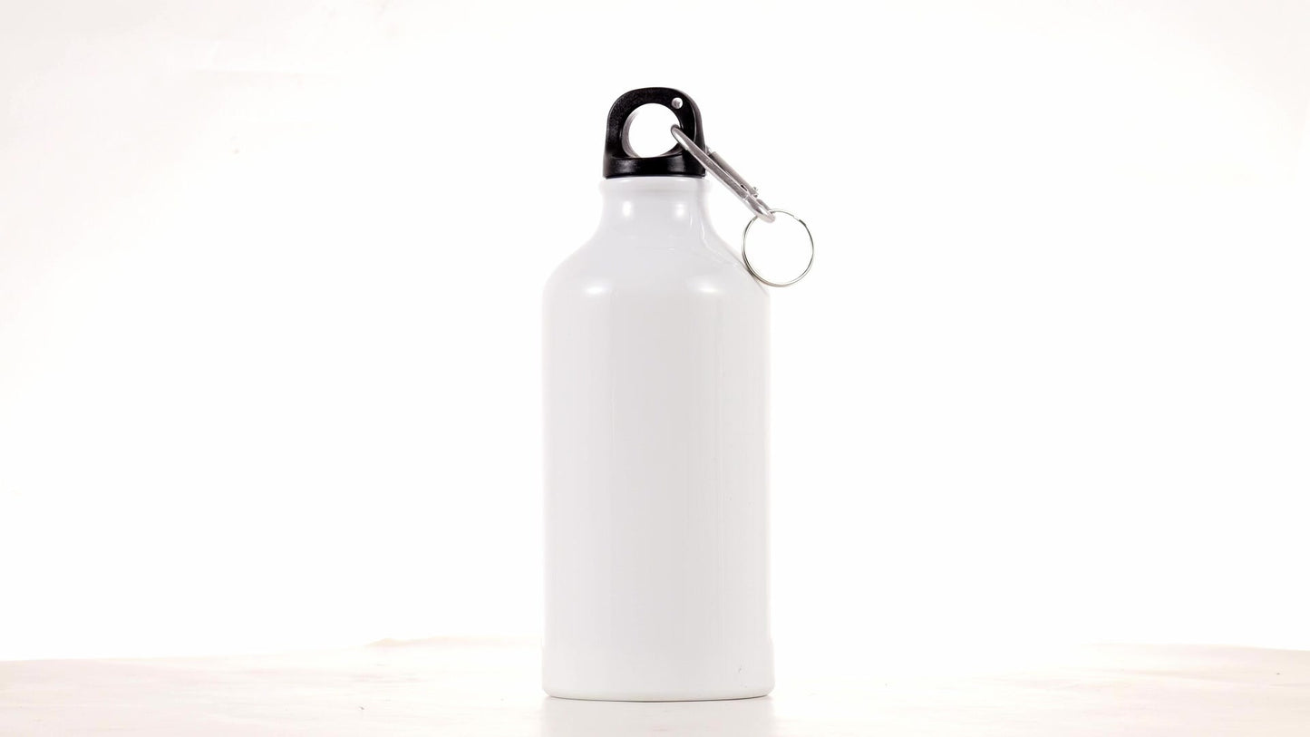 Bidon sport alb 500ml sublimabil