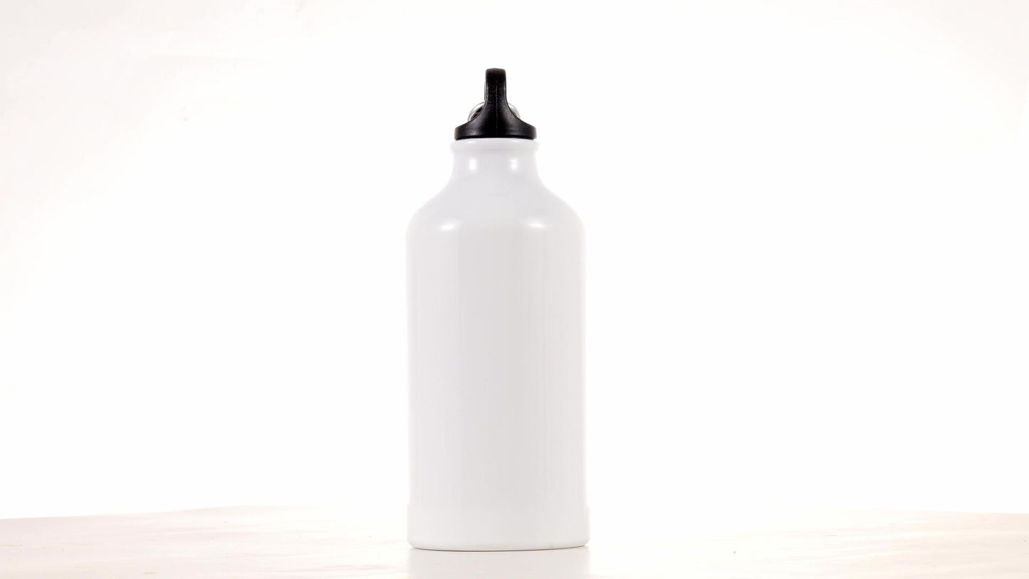Bidon sport alb 500ml sublimabil