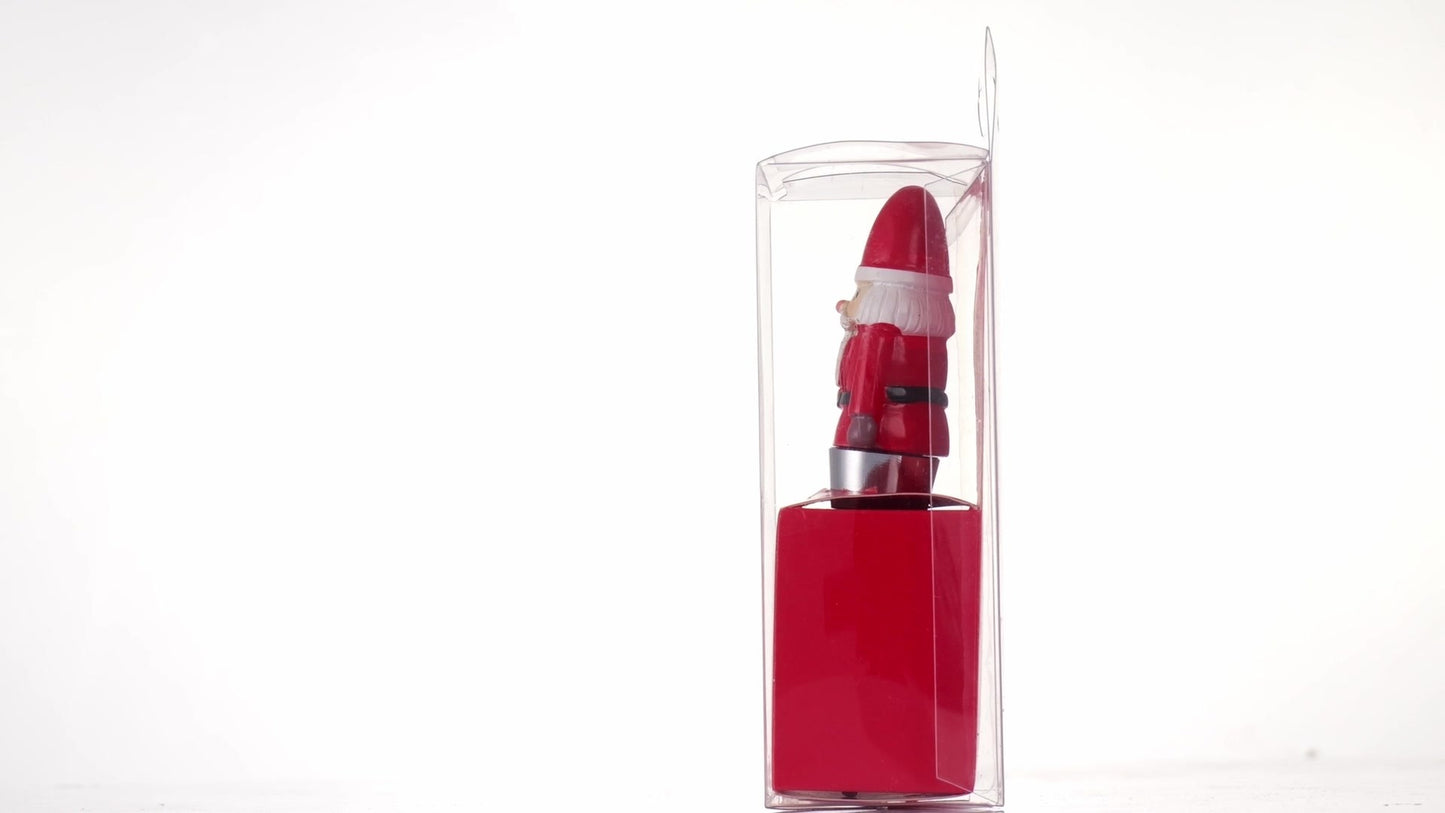 Decorative glass stopper MOS CHRISTMAS