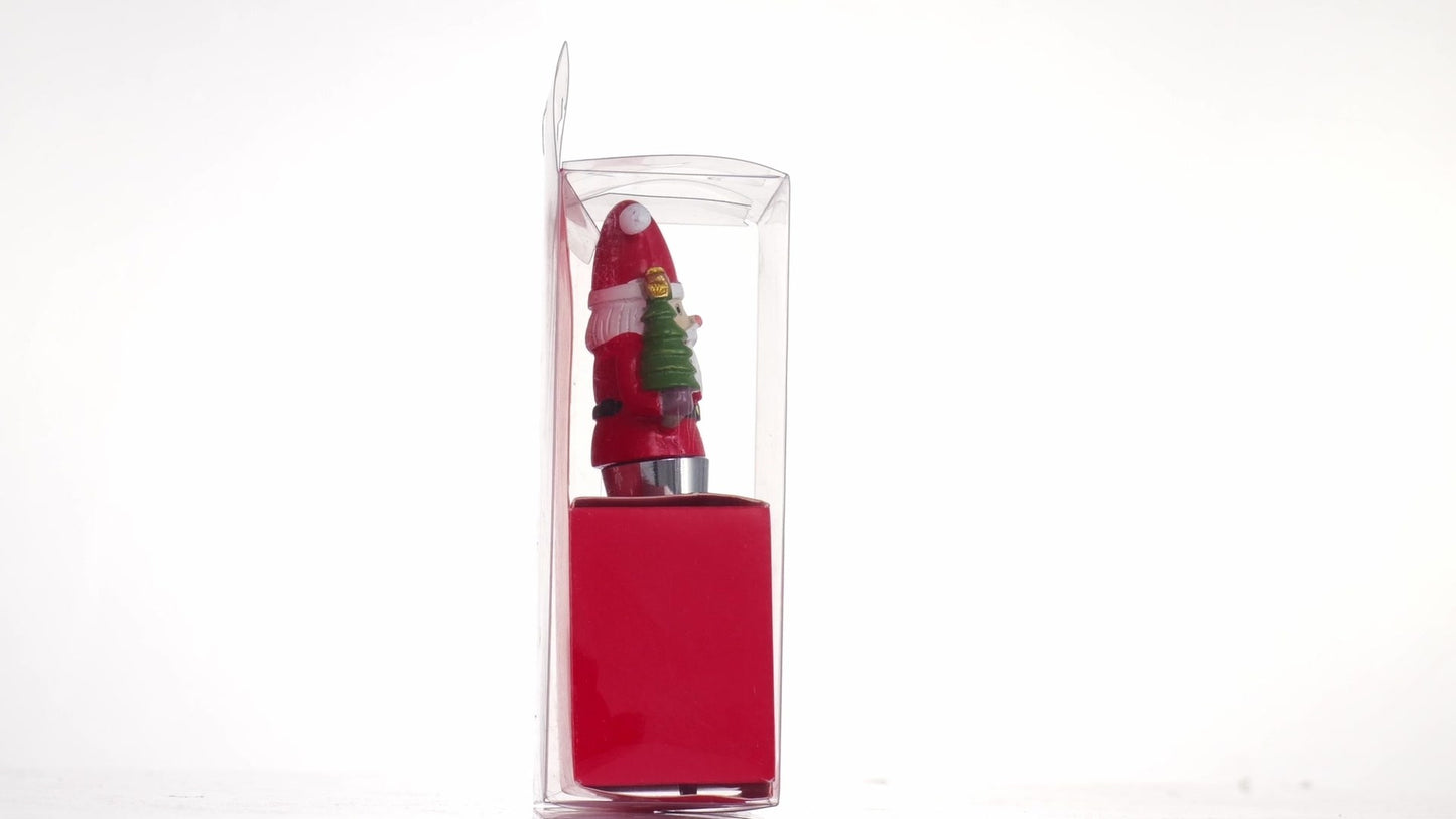 Decorative glass stopper MOS CHRISTMAS