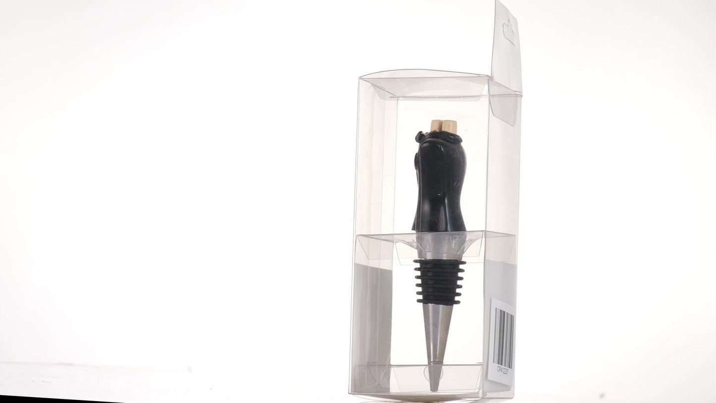 Decorative glass stopper MIRE