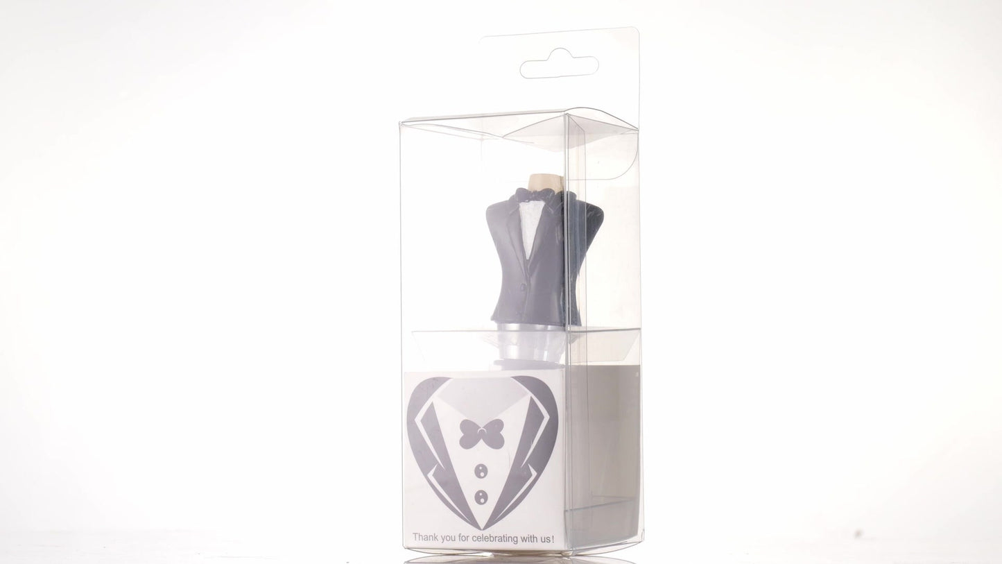 Decorative glass stopper MIRE