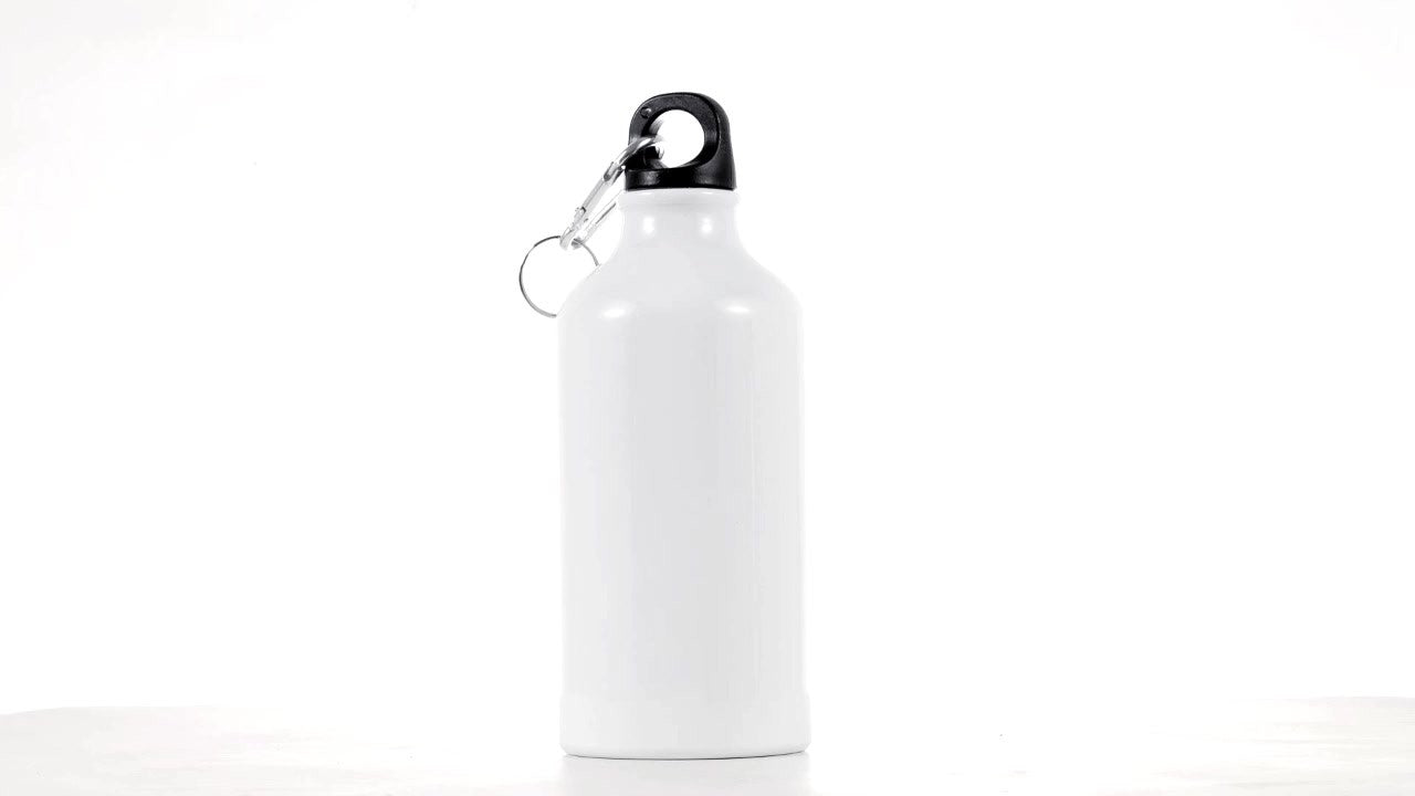 Bidon sport alb 500ml sublimabil
