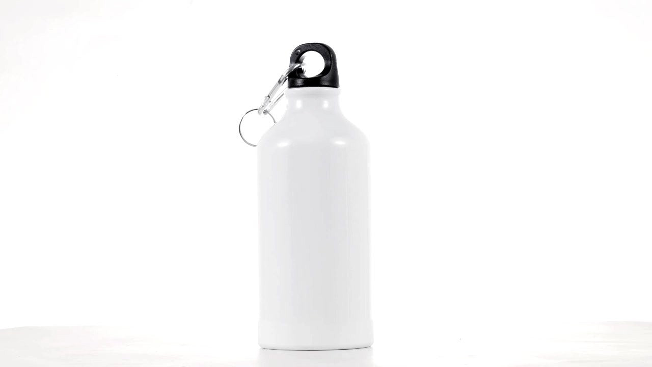 Bidon sport alb 500ml sublimabil