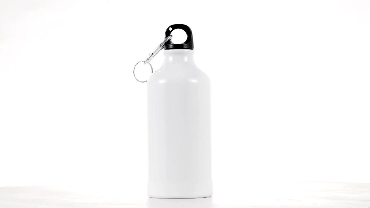 Bidon sport alb 500ml sublimabil