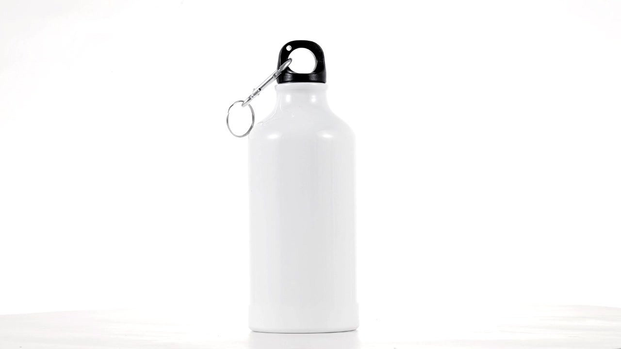 Bidon sport alb 500ml sublimabil