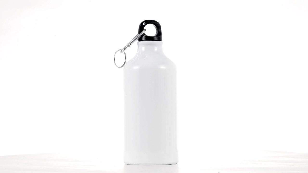 Bidon sport alb 500ml sublimabil