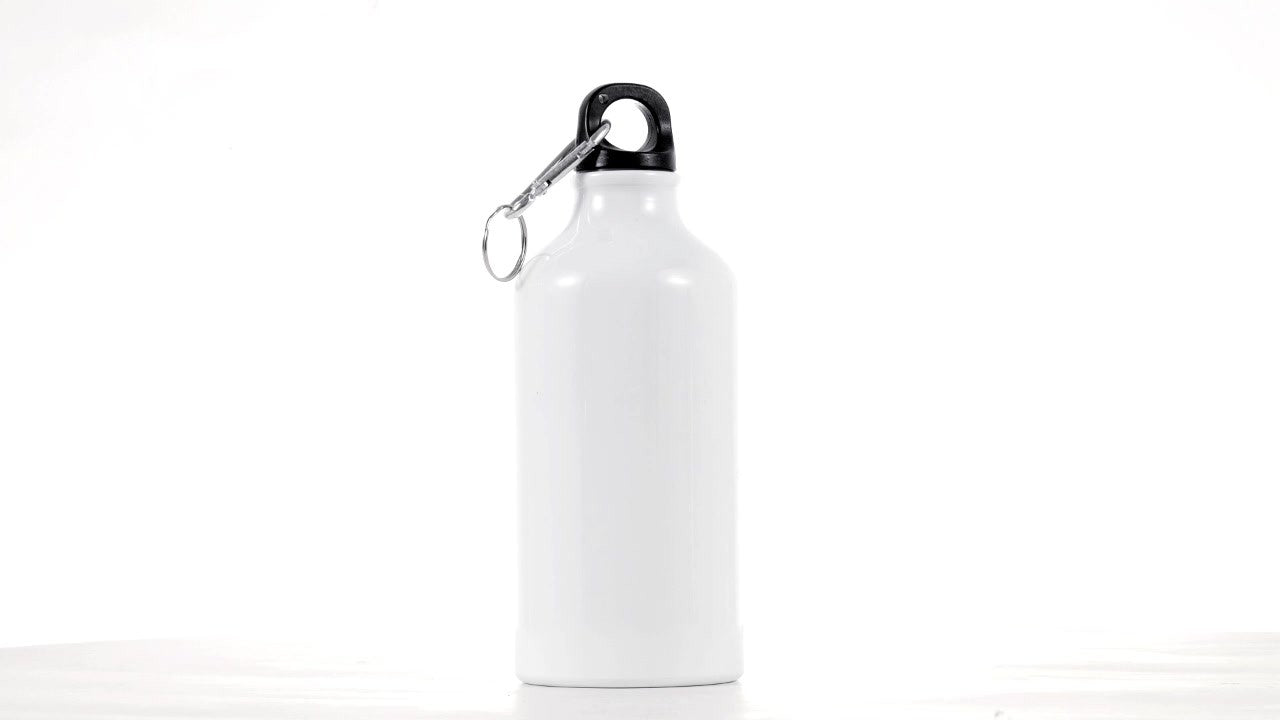 Bidon sport alb 500ml sublimabil