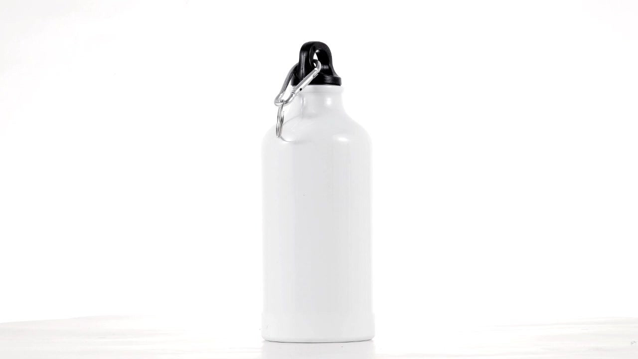 Bidon sport alb 500ml sublimabil