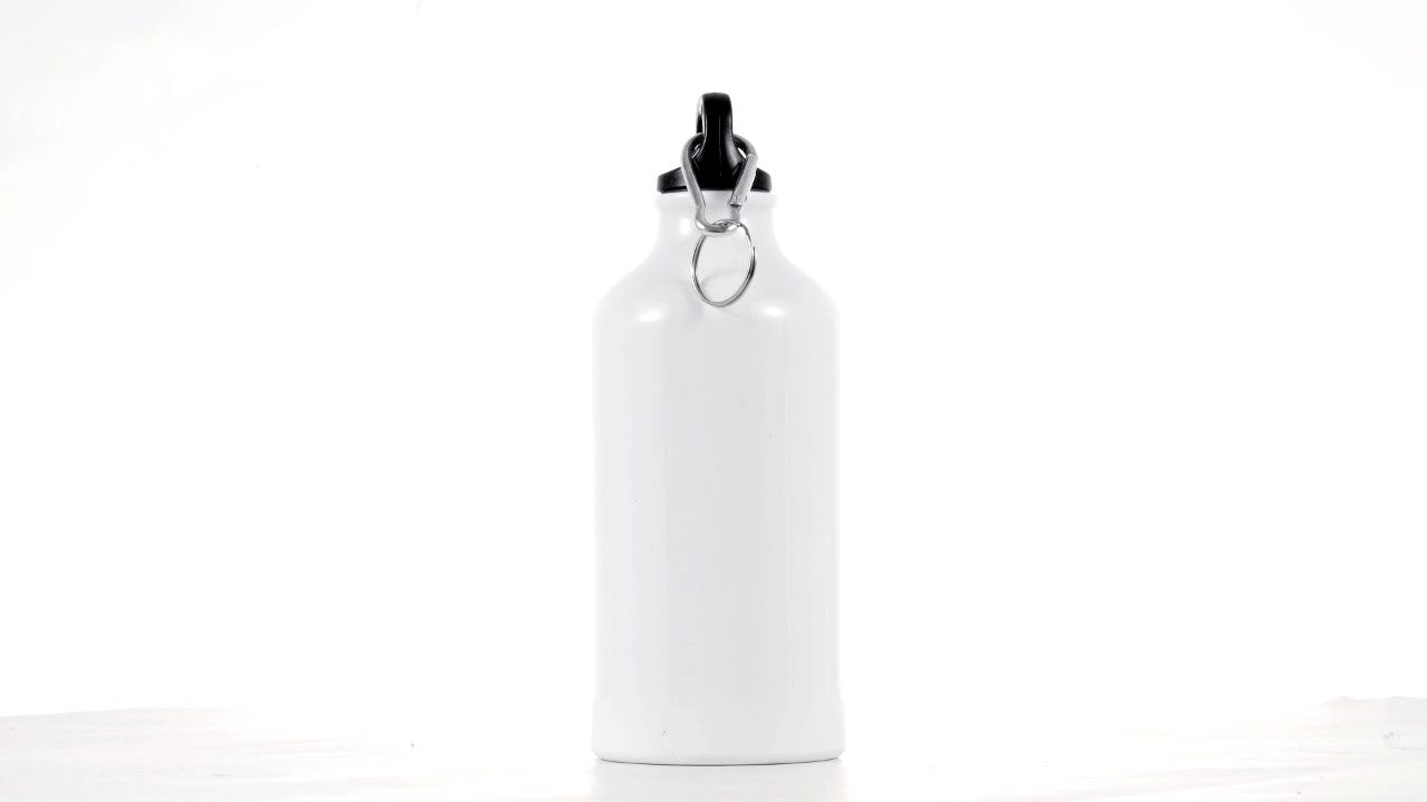 Bidon sport alb 500ml sublimabil