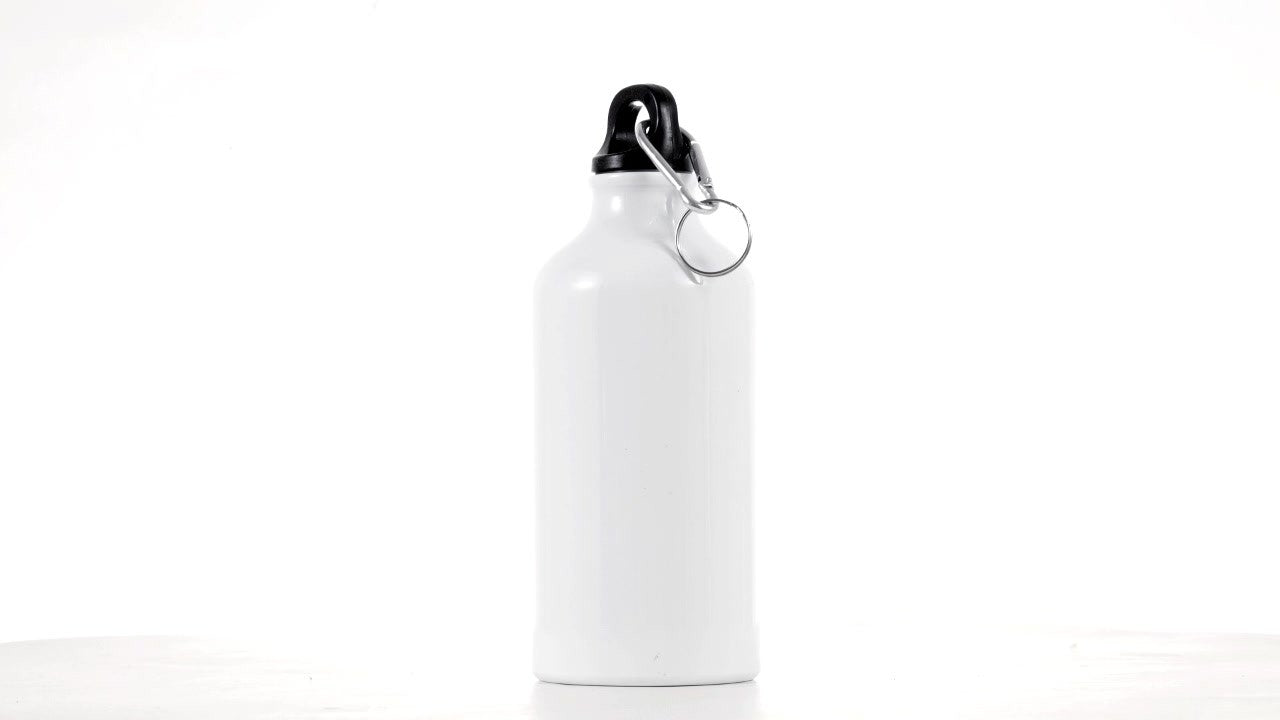 Bidon sport alb 500ml sublimabil