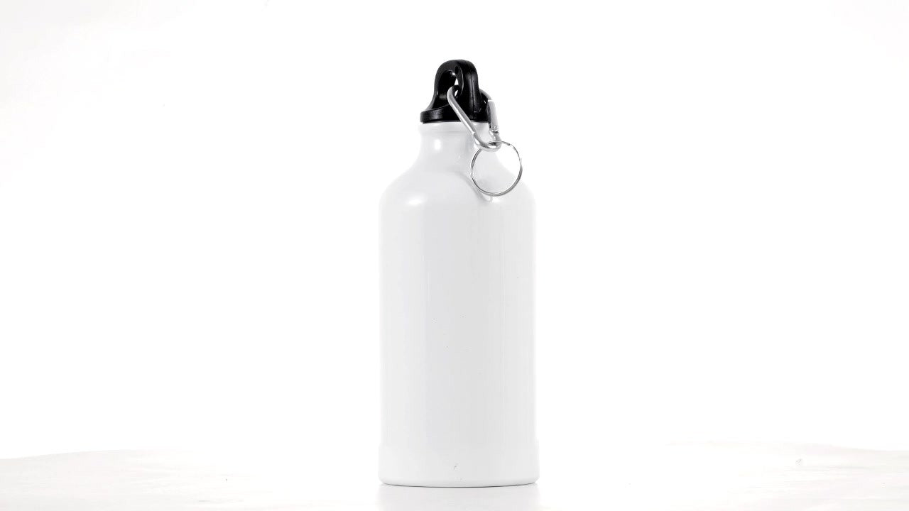 Bidon sport alb 500ml sublimabil
