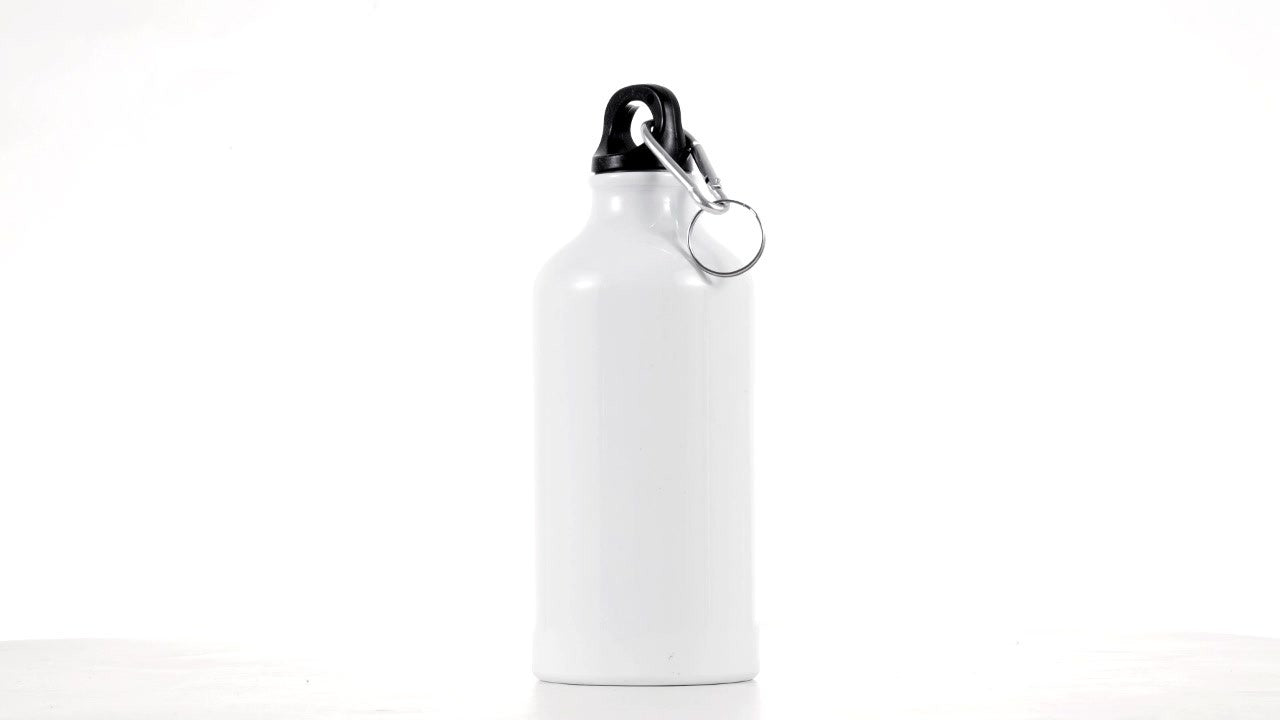Bidon sport alb 500ml sublimabil