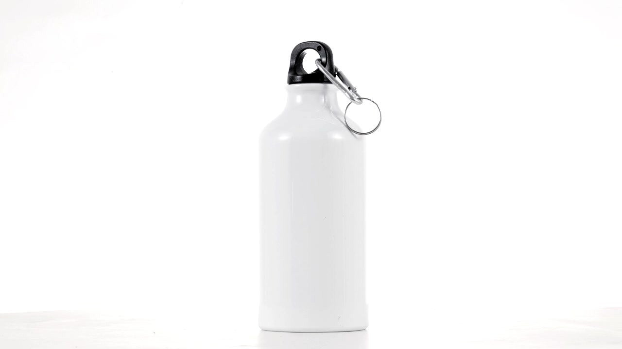 Bidon sport alb 500ml sublimabil