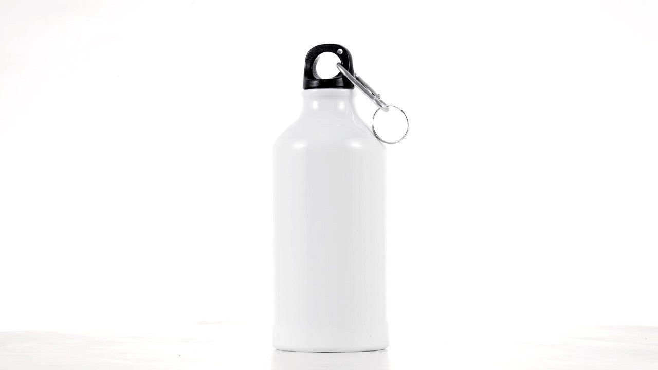 Bidon sport alb 500ml sublimabil