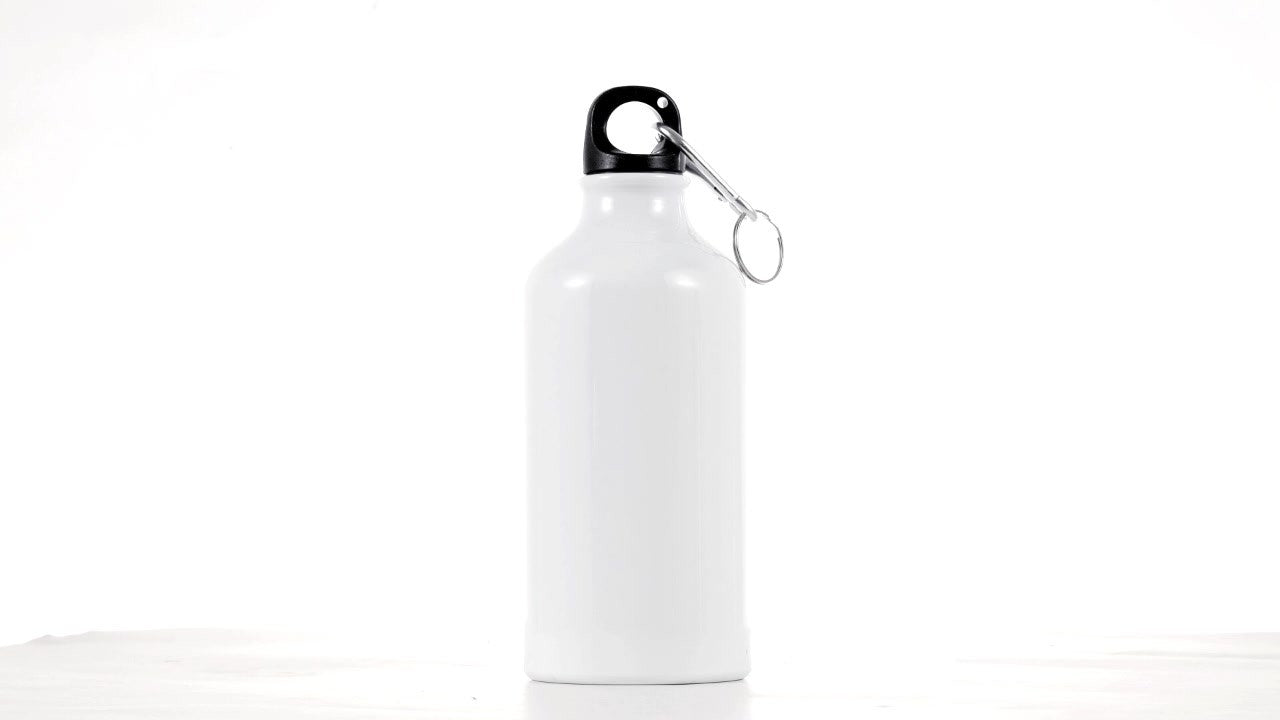 Bidon sport alb 500ml sublimabil