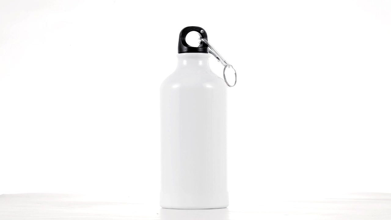 Bidon sport alb 500ml sublimabil