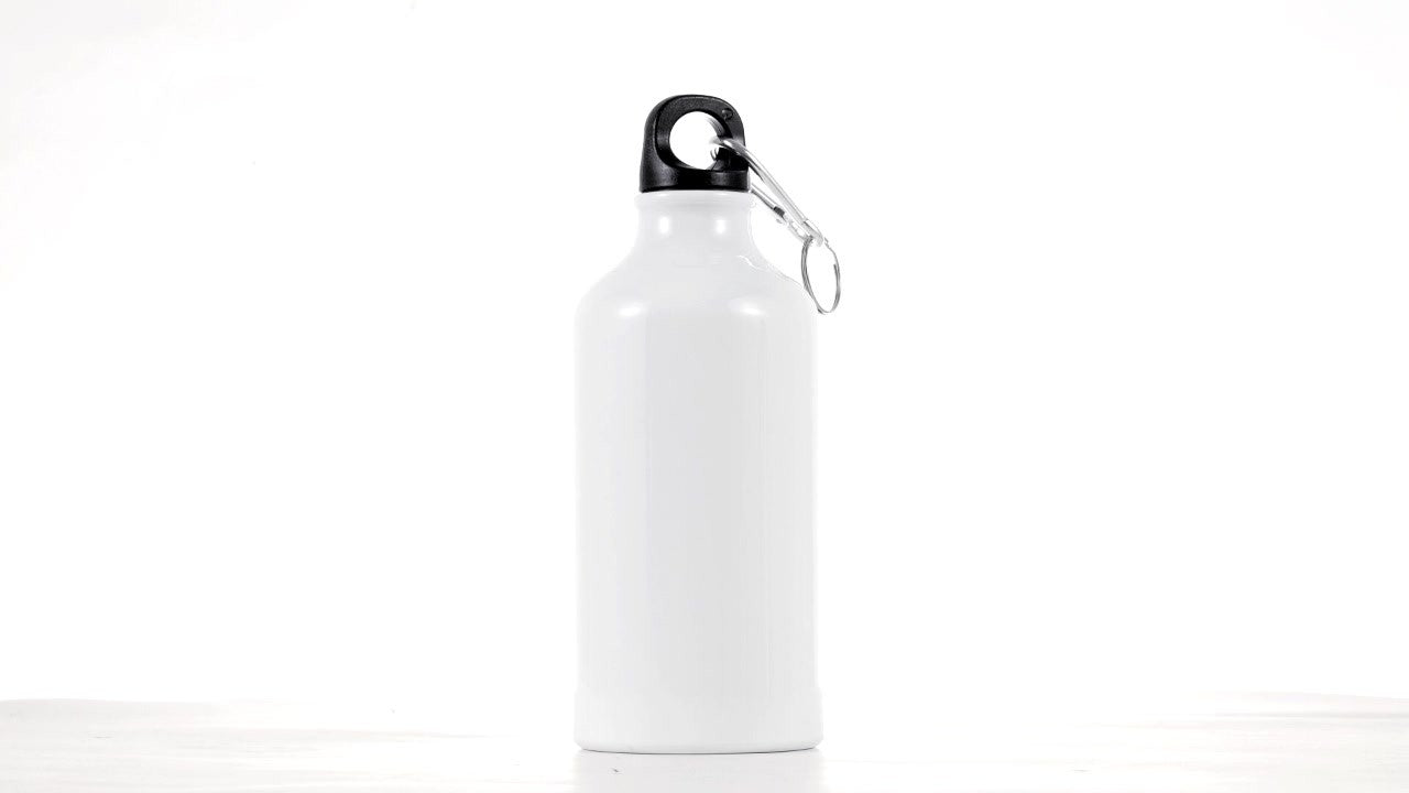 Bidon sport alb 500ml sublimabil