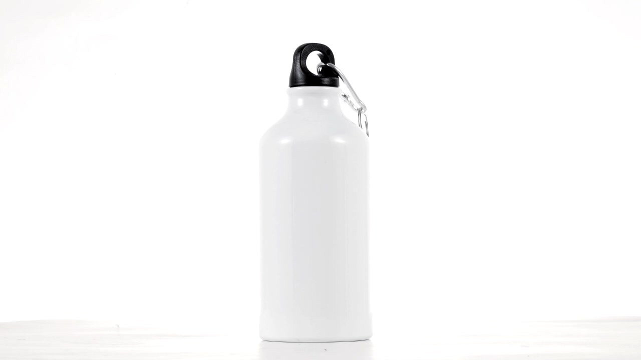 Bidon sport alb 500ml sublimabil