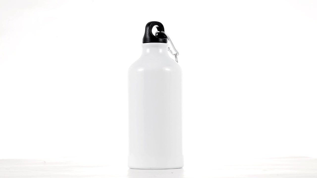 Bidon sport alb 500ml sublimabil
