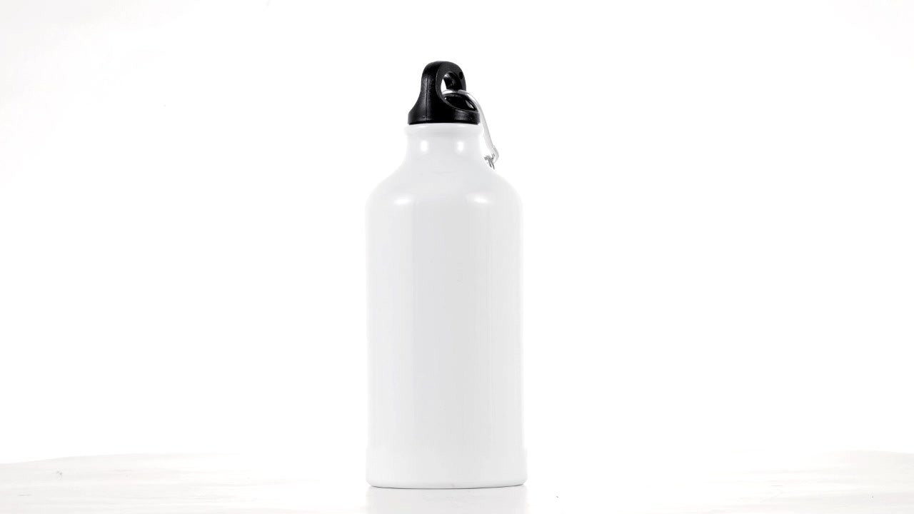 Bidon sport alb 500ml sublimabil