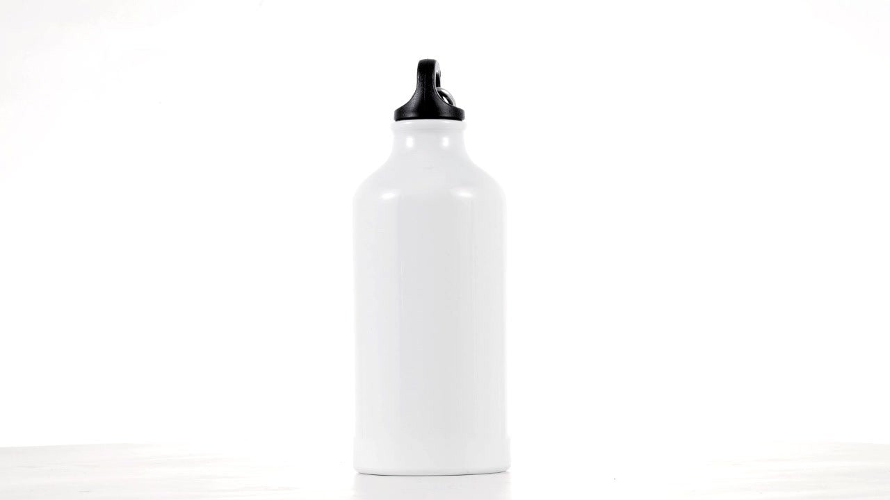 Bidon sport alb 500ml sublimabil