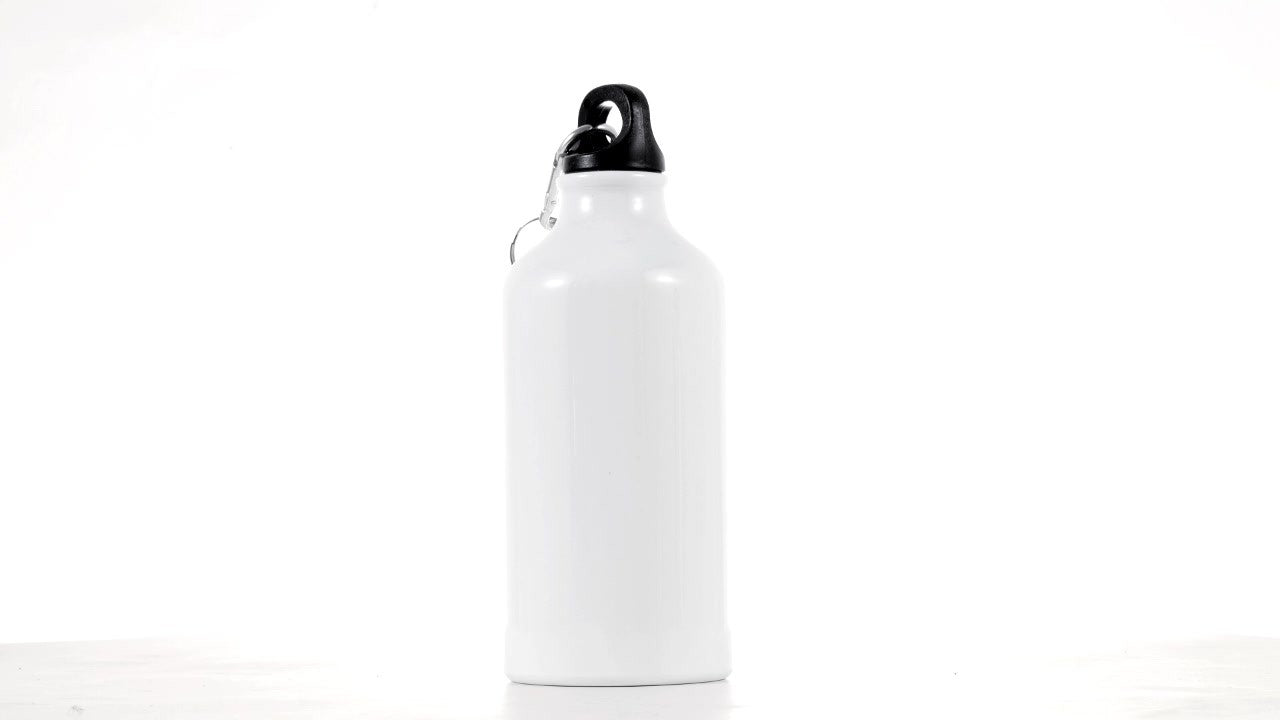 Bidon sport alb 500ml sublimabil